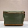 Large Re-Nylon and suede shoulder bag