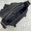 Re-Nylon and Saffiano leather shoulder bag