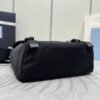 Re-Nylon and Saffiano leather shoulder bag