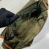 Medium Re-Nylon and suede shoulder bag