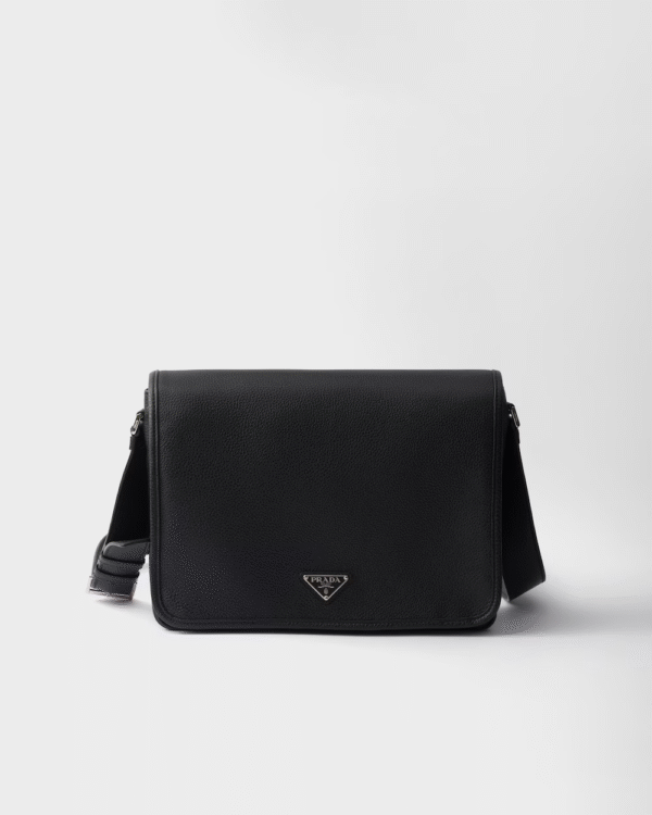 Leather shoulder bag