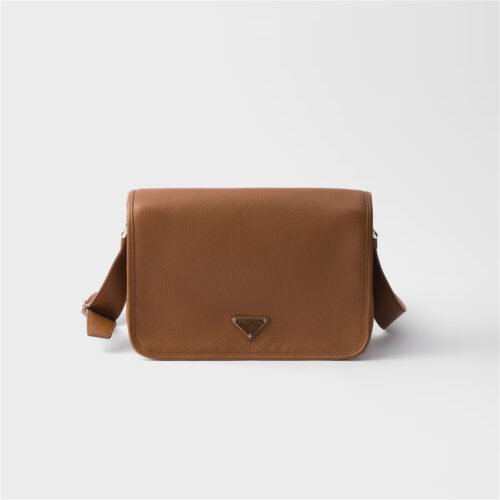 Leather shoulder bag