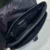 Re-Nylon and Saffiano leather shoulder bag
