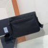 Re-Nylon and Saffiano leather shoulder bag