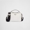 Medium Prada Brique Saffiano leather bag