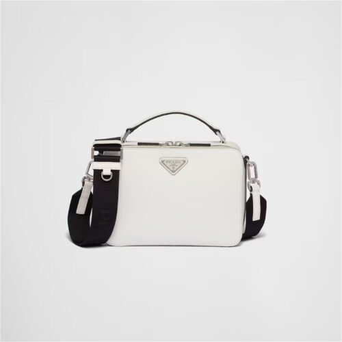 Medium Prada Brique Saffiano leather bag