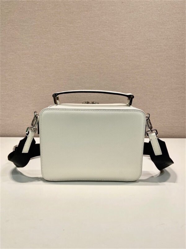 Medium Prada Brique Saffiano leather bag