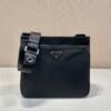 Re-Nylon and Saffiano shoulder bag