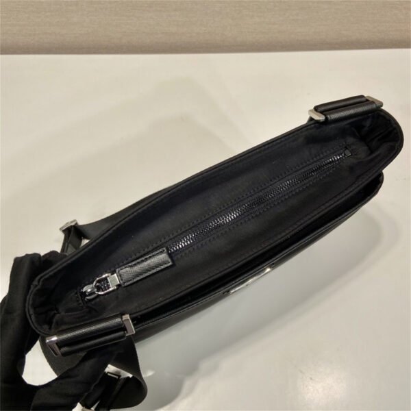 Re-Nylon and Saffiano shoulder bag