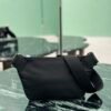 Re-Nylon and Saffiano leather shoulder bag