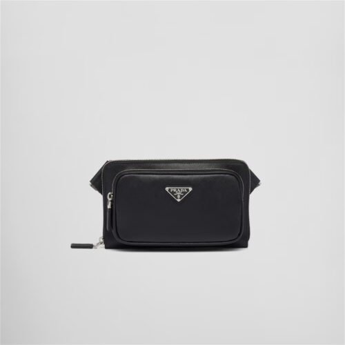Saffiano leather belt bag