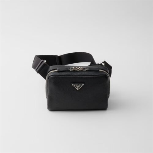 Leather shoulder bag
