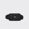Re-Nylon and Saffiano leather belt bag