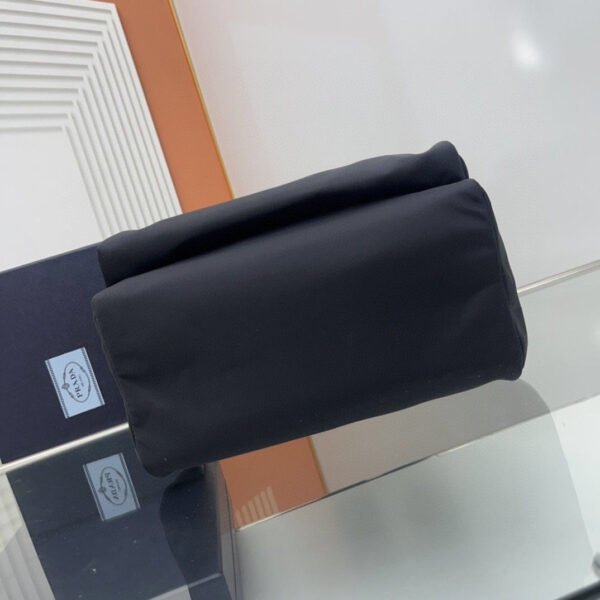 Re-Nylon and Saffiano leather backpack