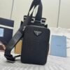 Prada Brique Saffiano leather bag