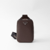 Prada Brique Saffiano leather bag