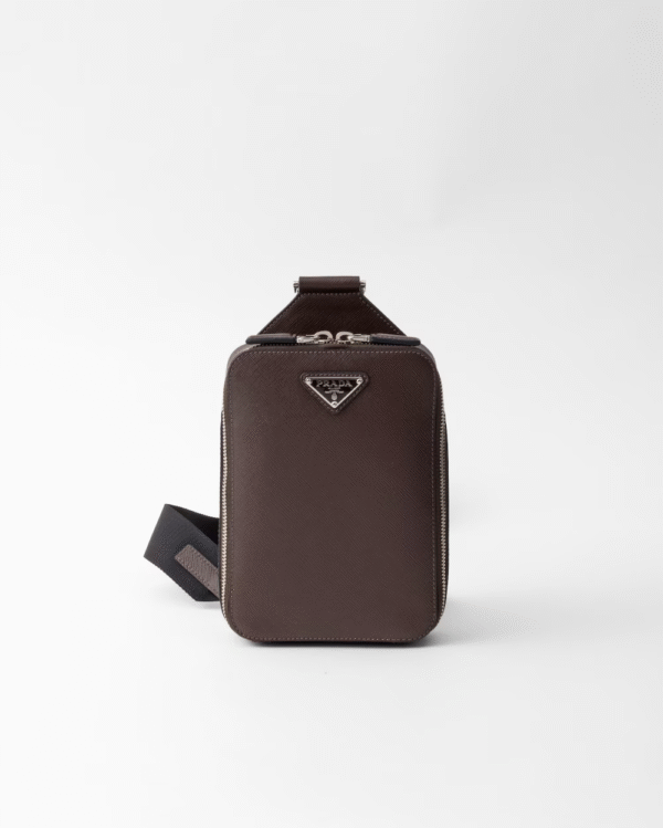 Prada Brique Saffiano leather bag