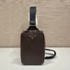 Prada Brique Saffiano leather bag