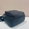 Re-Nylon and Saffiano leather backpack
