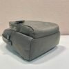Re-Nylon and Saffiano leather backpack