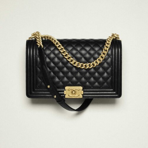 BOY CHANEL LARGE Grained Tote