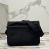 Re-Nylon and Saffiano leather shoulder bag