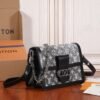 LOUIS VUITTON Dauphine MM Women's Shoulder Bag Denim