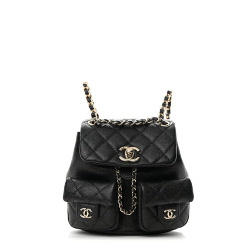 Chanel duma backpack Lychee leather