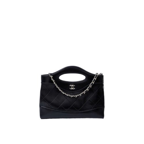 Chanel 31 Mini Polished Calfskin Shopping Bag