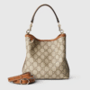 GG EMBLEM SMALL BUCKET BAG