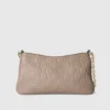 815263 AAEEM 1000-1 Gucci GG Emblem Debossed Leather Medium Shoulder Bag