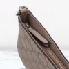 815263 AAEEM 1000-1 (4) Gucci GG Emblem Debossed Leather Medium Shoulder Bag