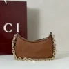 847091 AAFDV 6207-2 (3) Gucci GG Emblem Debossed Leather Mini Shoulder Bag